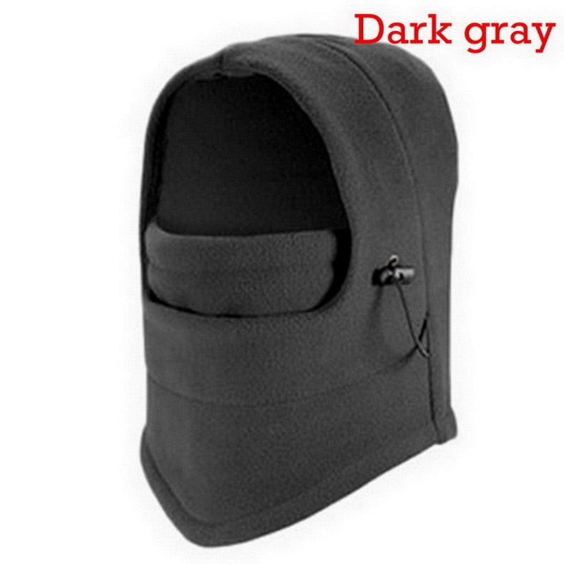 Waterproof Thermal Fleece Balaclava Hats with Neck warmer