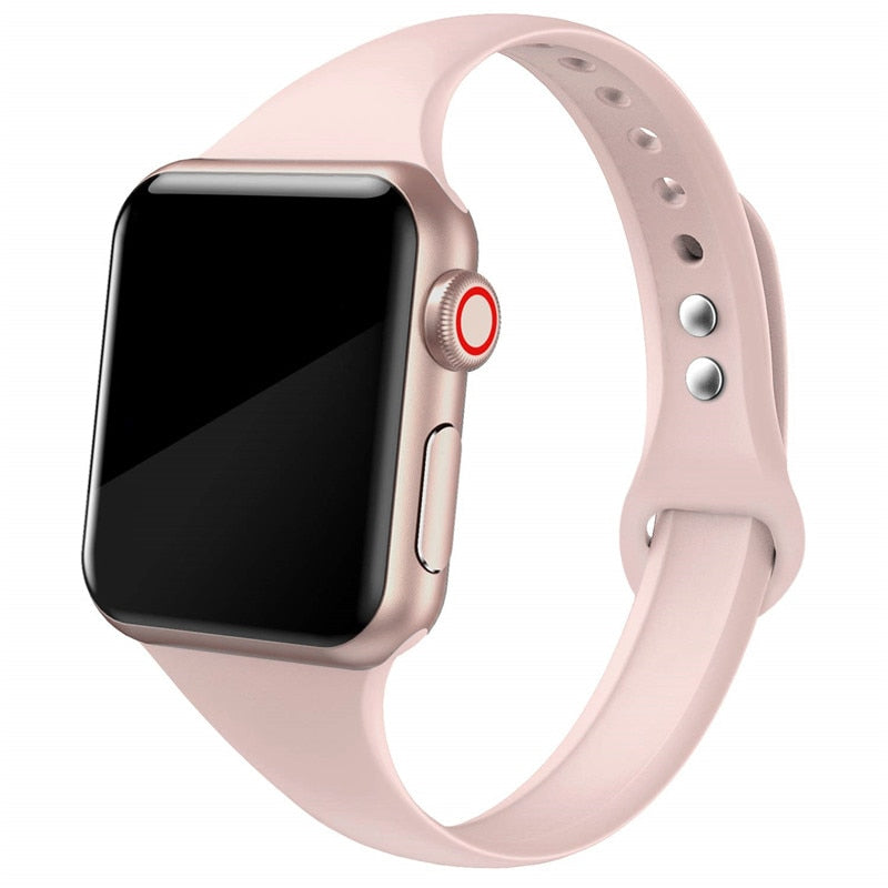 Slim strap for Apple watch