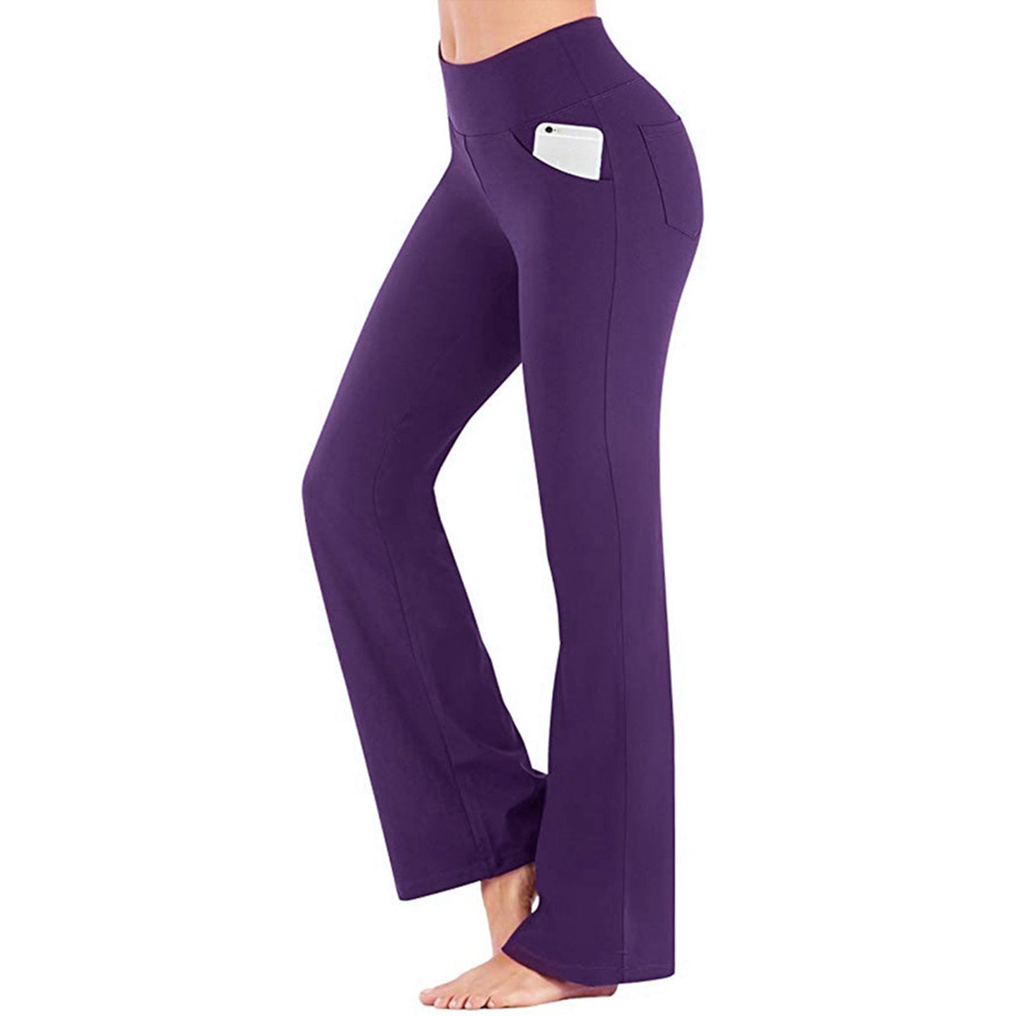 Women High Waisted Yoga Pants With Pocket