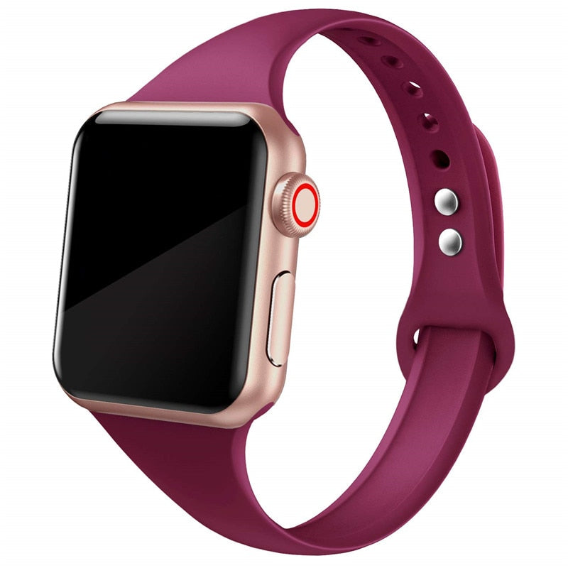 Slim strap for Apple watch