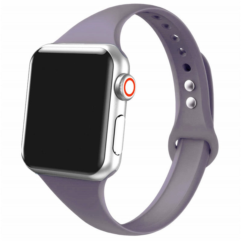 Slim strap for Apple watch