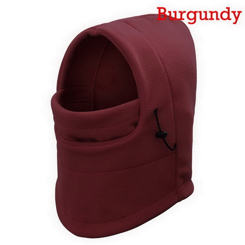 Waterproof Thermal Fleece Balaclava Hats with Neck warmer