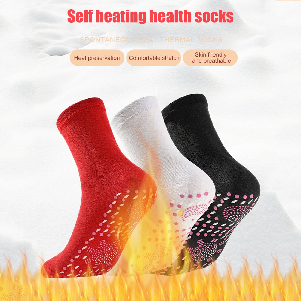 Self-Heating Winter Magnetic Thermal Socks