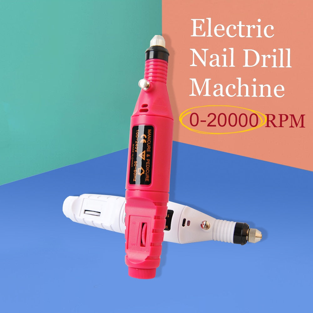 Professional Portable Electric Nail Drill