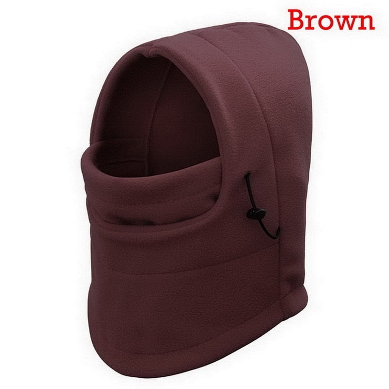 Waterproof Thermal Fleece Balaclava Hats with Neck warmer