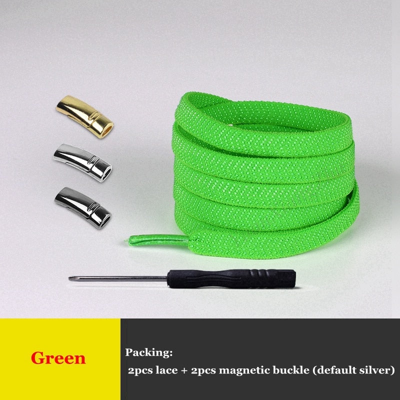 Elastic Magnetic Locking No Tie ShoeLaces