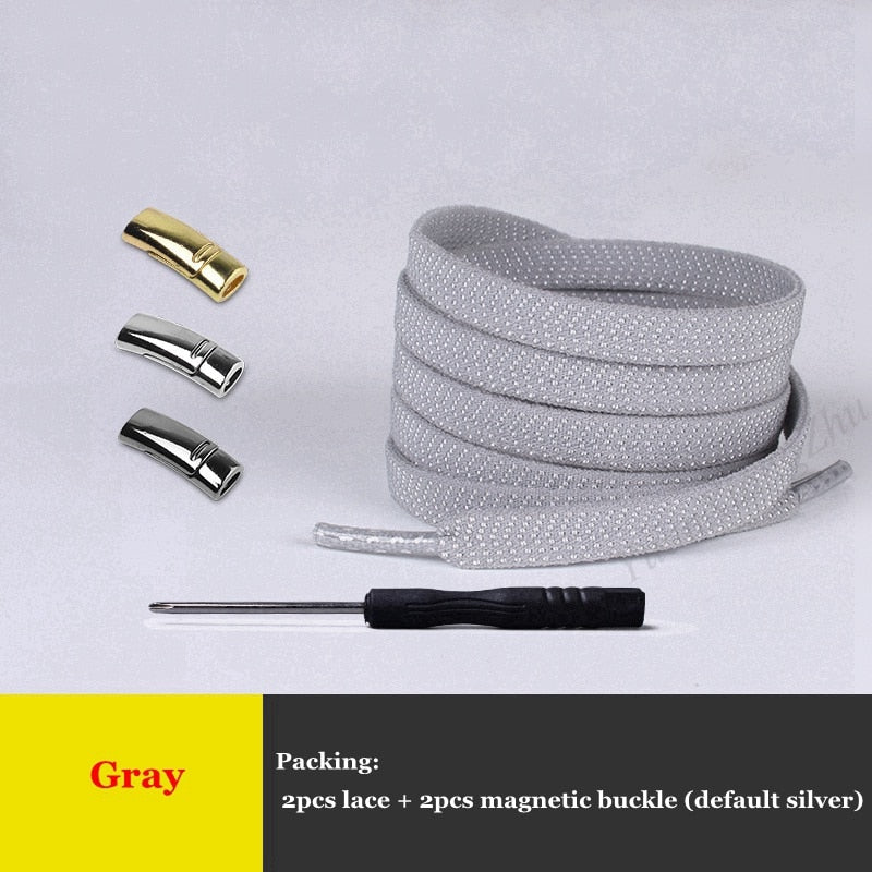 Elastic Magnetic Locking No Tie ShoeLaces