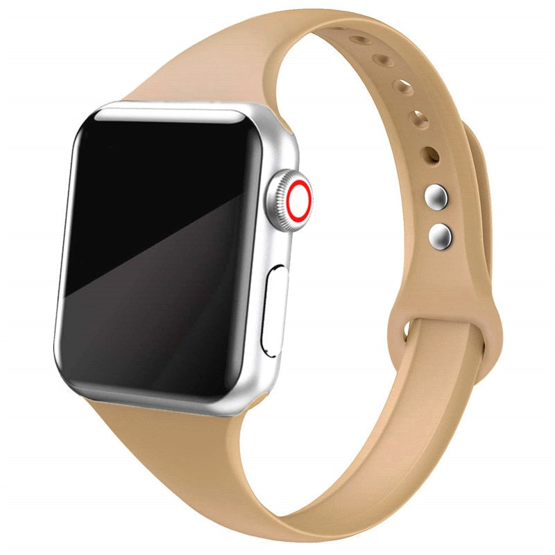 Slim strap for Apple watch