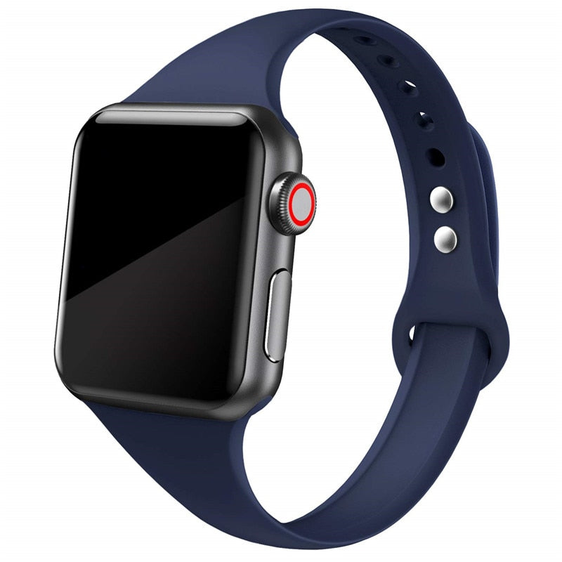 Slim strap for Apple watch