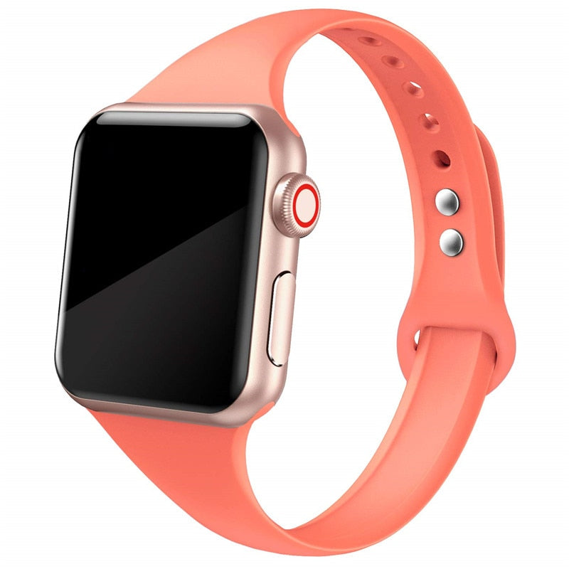 Slim strap for Apple watch