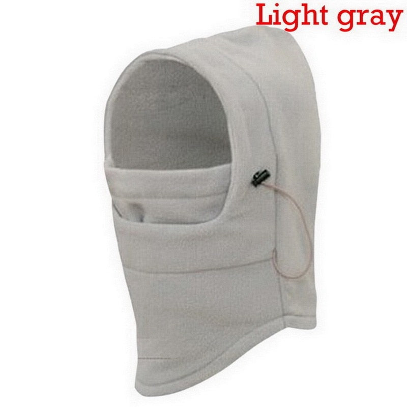 Waterproof Thermal Fleece Balaclava Hats with Neck warmer