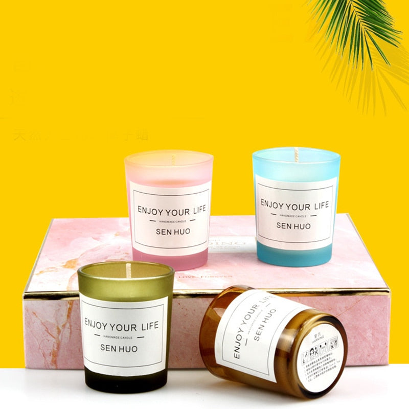 Smoke-Free Romantic Aromatherapy Candles