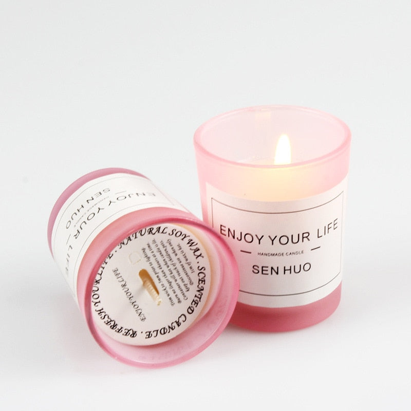 Smoke-Free Romantic Aromatherapy Candles