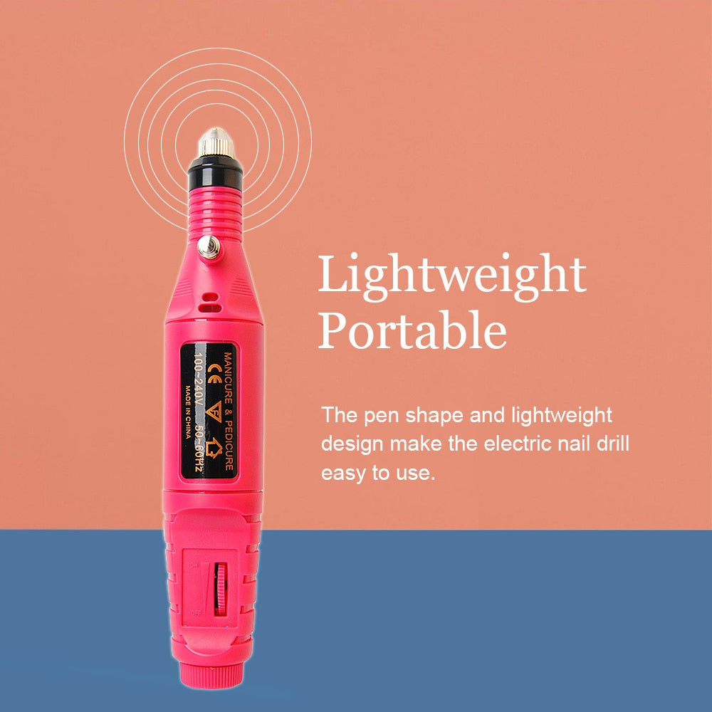 Professional Portable Electric Nail Drill