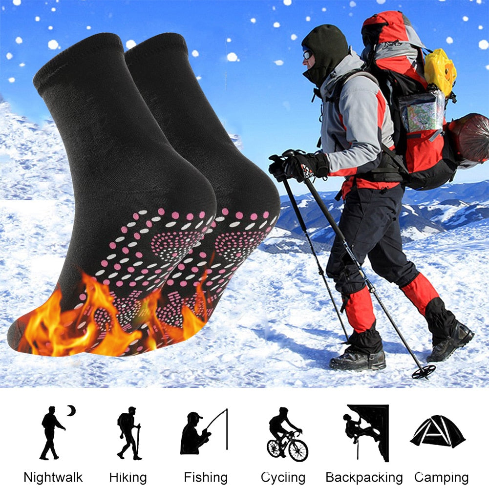 Self-Heating Winter Magnetic Thermal Socks