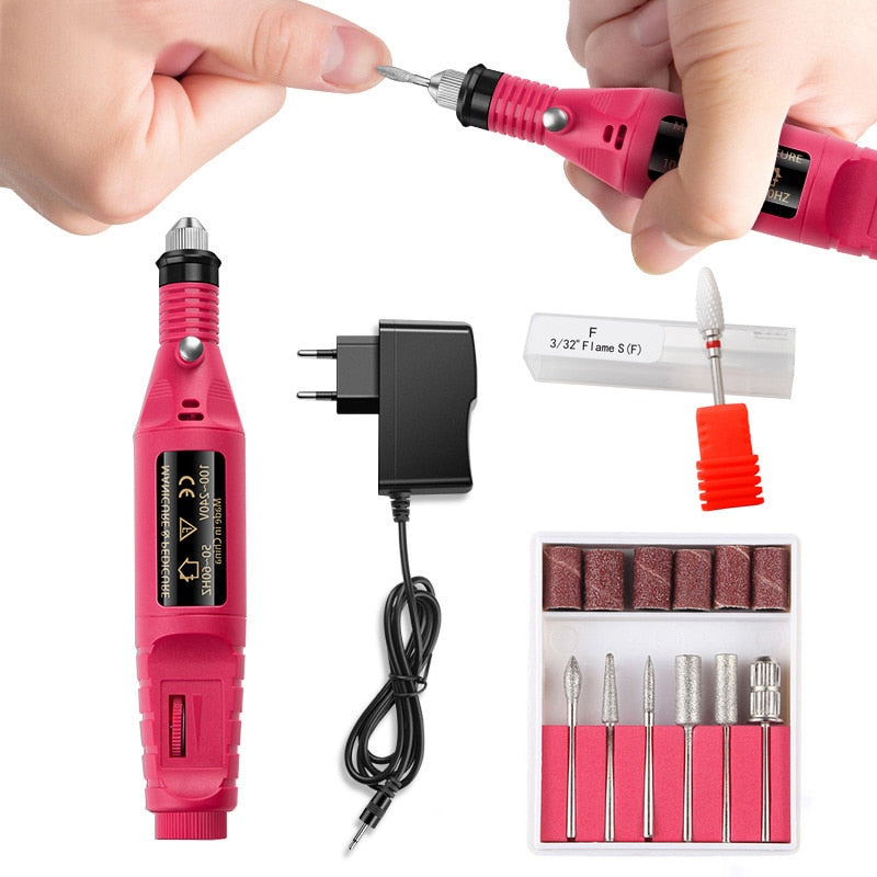 Professional Portable Electric Nail Drill