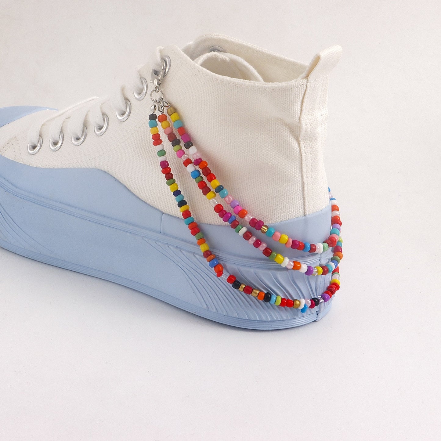 Cute Pearl and Beaded Sneaker Bracelets