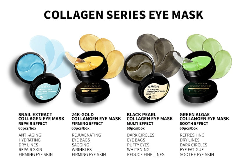 24K Gold Collagen Series Eye Masks