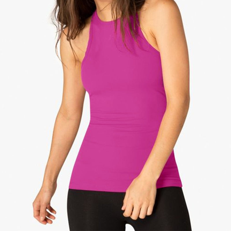 Cross Back Yoga Tank Top