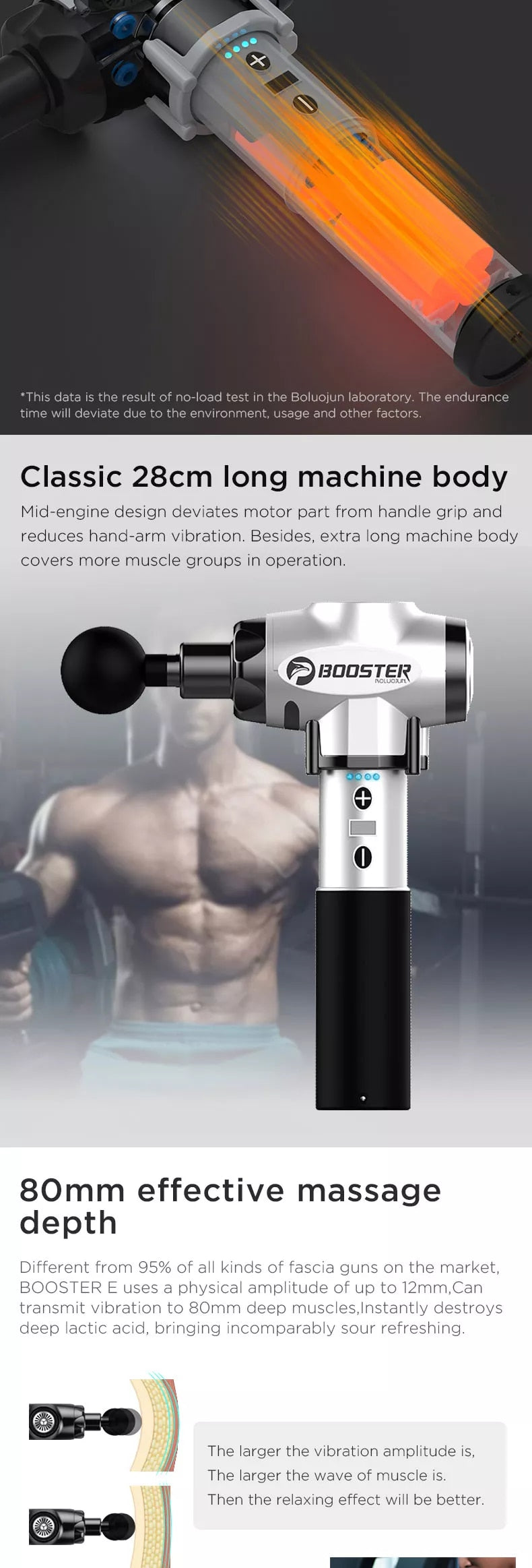 Booster E Massage Gun