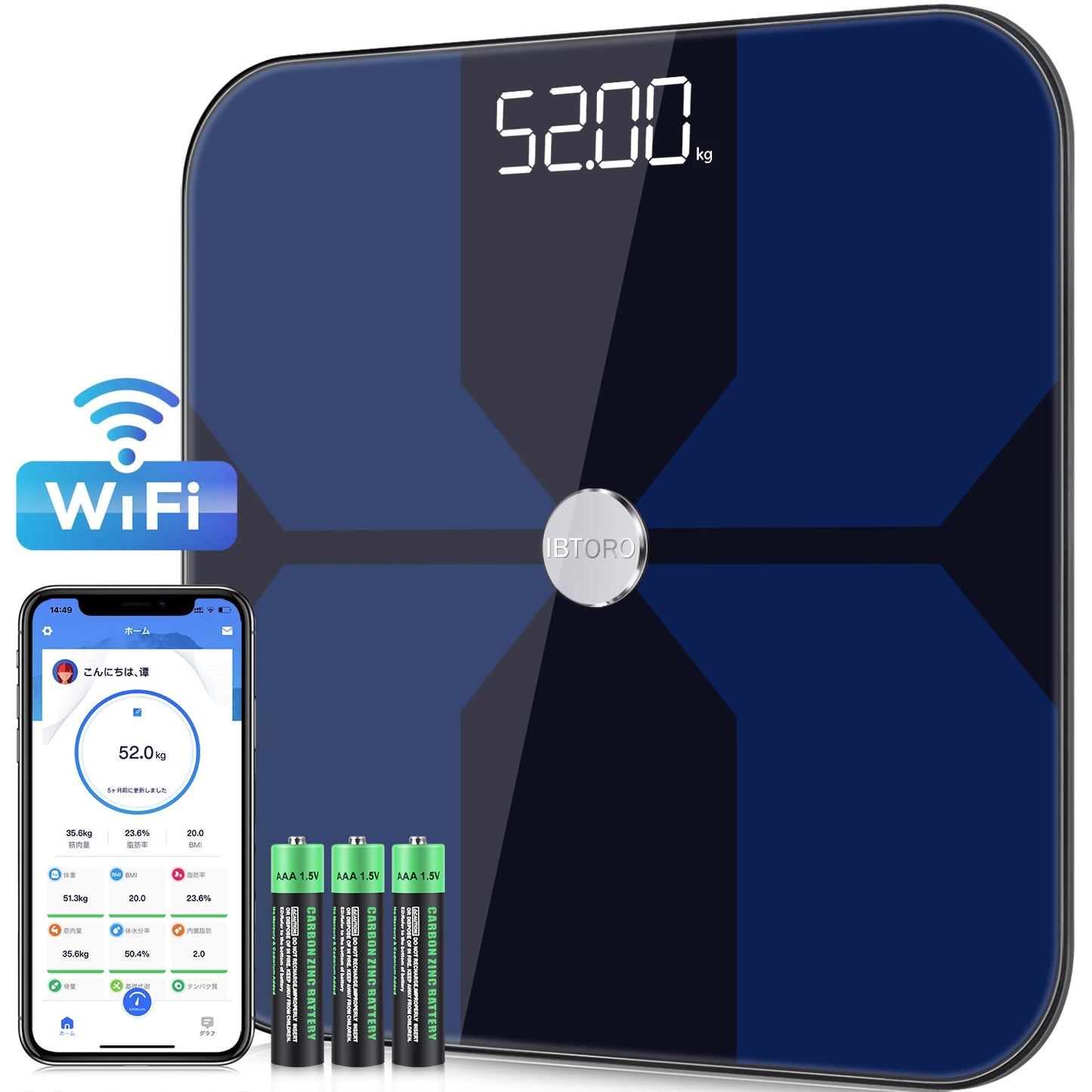 Smart Wireless digital Body Fat Scale