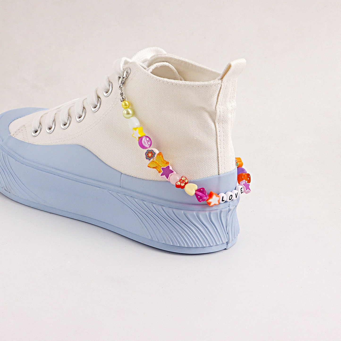 Cute Pearl and Beaded Sneaker Bracelets