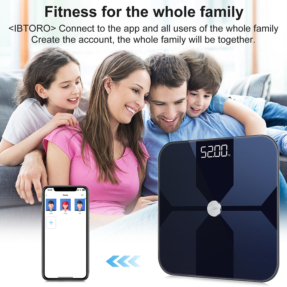 Smart Wireless digital Body Fat Scale