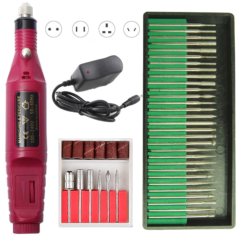 Professional Portable Electric Nail Drill