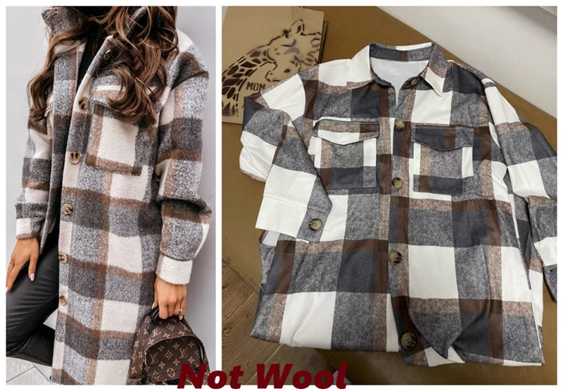 Y2KGIRL Long Oversize Shirt Coat