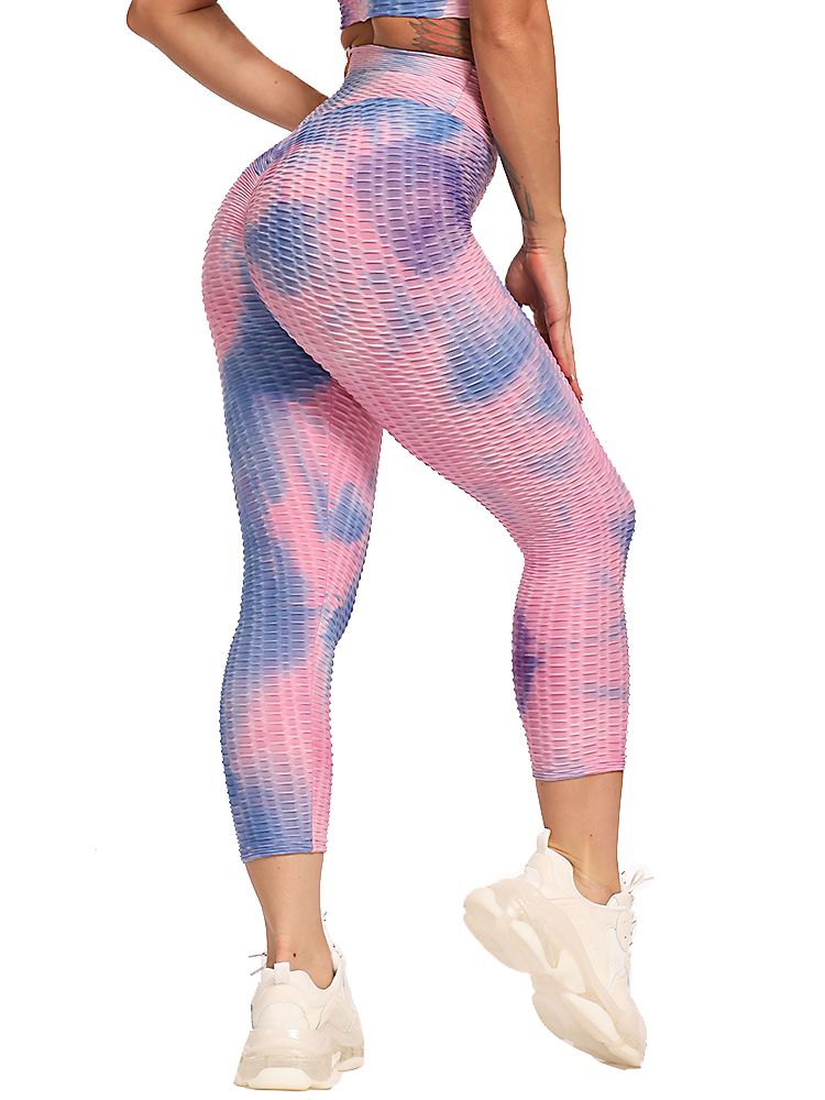 FITTOO Women Ruched Butt High Waisted Leggings