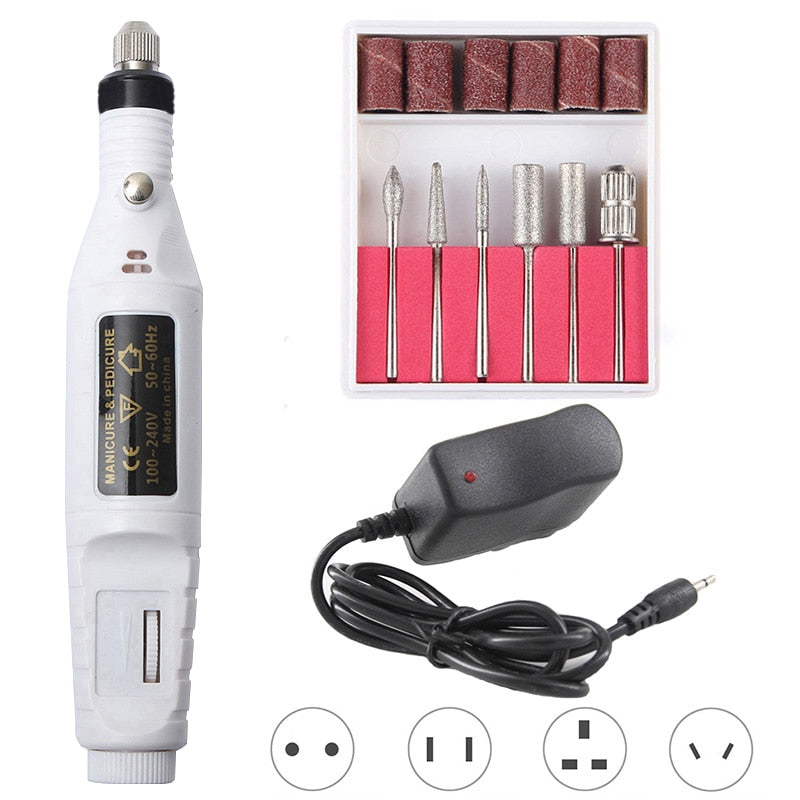 Professional Portable Electric Nail Drill