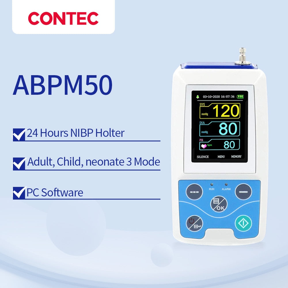 ABM50 24 Hour Ambulatory Blood Pressure Monitor